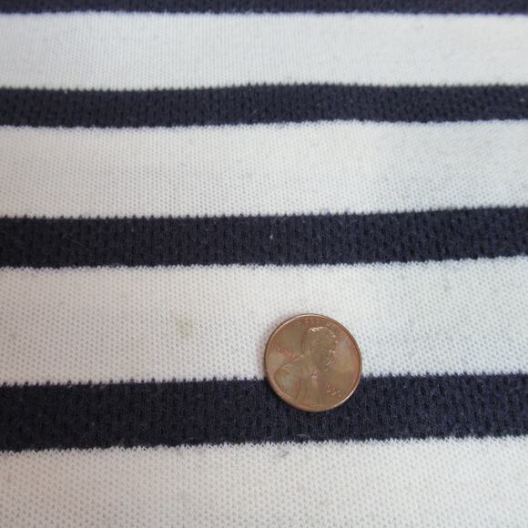 Vintage Rocawear Shirt Mens 2XL Cream Blue Striped Polo Golf Preppy Coastal 90s - Picture 7 of 12